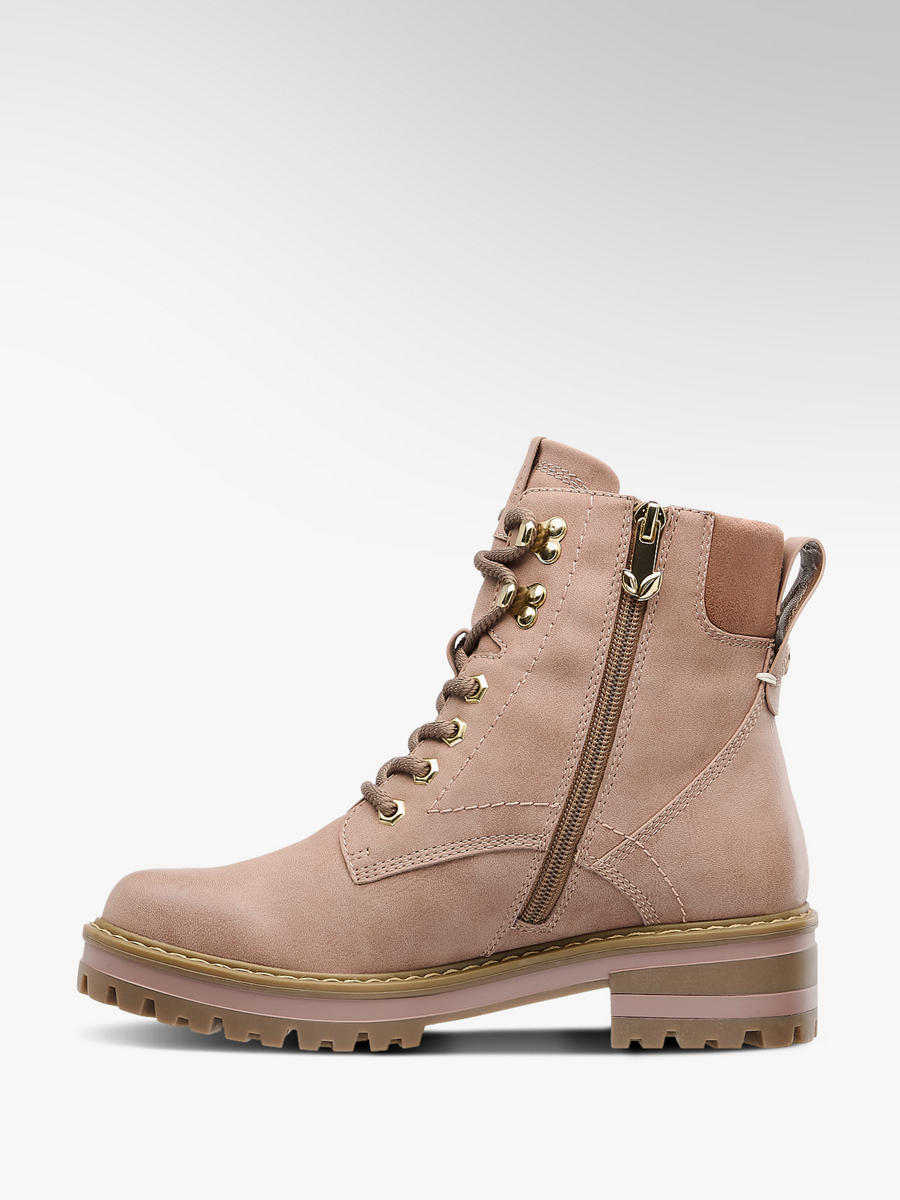 Schnürboots von Love our Planet in rosa DEICHMANN Schnürboots von Love our Planet in rosa DEICHMANN